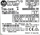 Allen-Bradley 1769-OA16 Ser. A CompactLogix Output Module 85-265VAC 16Pt.