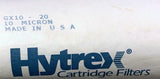 Hytrex GX10-20 Cartridge Filter 10 Micron 20" Length (3 Available)