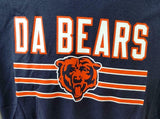 Nike Dri-Fit Men's New Chicago Bears "DA BEARS" Football Navy Shirt Size L