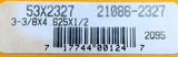 Garlock Klozure 53X2327 Model 53 Oil Seal 3.375" x 4.625" x .5"