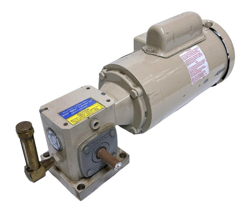 Boston Gear 33-896-919 Gear Motor 1/4 HP 30:1 Ratio 115V 208-230V Single Phase