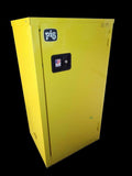 Pig CAB708-YW 18 Gallon Flammable Safety Cabinet Slim Line 23.5" x 18.5" x 44.5"