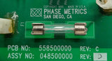 Phase Metrics PCB 558500000 REV C Circuit Logic Display Board 99-21 94V-0