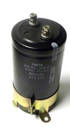 NEW NITSUKO CAPACITOR 1800 UF 400 VDC MODEL PWR3A