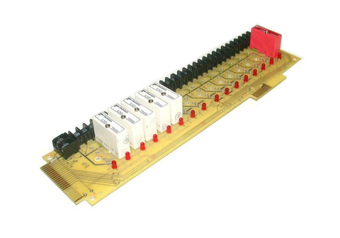 Control Laser Corp  02000101  Relay Circuit Board W/Input and Output Relays