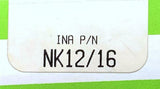 INA NK12/16 Needle Roller Bearing 12 MM X 19 MM X 16 MM