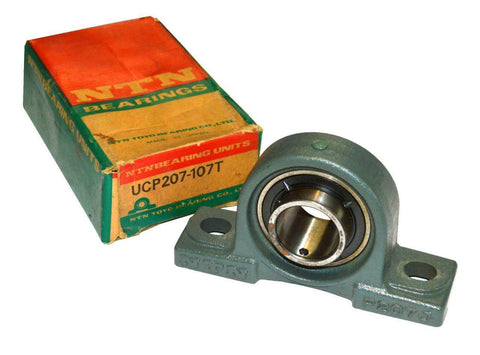 NEW NTN UCP207-107T BALL BEARING PILLOW BLOCK 1-7/16"