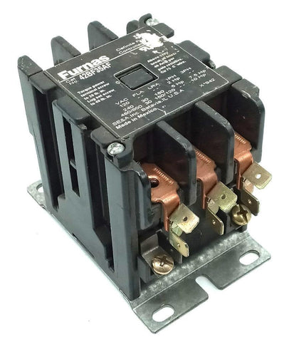 Furnas 42BF35AF Definite Purpose Contactor 3 Pole 3 PH 30A 600V 10HP Max