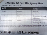 Linksys EW10HUB 10-Port Ethernet Workgroup HUB