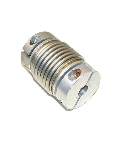 SERVO MOTOR ALUMINUM COUPLING 2 1/4" X 3 1/4" BORE 1/2" X 3/4"