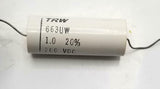 TRW 663UW Capacitor 1.0 MFD 200 VDC (5 Available)