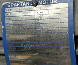 Spartan Motor 1L03186001 Motor 230/460 Volts 3 Phase 1730 RPM 1 HP