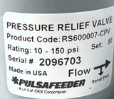 Pulsafeeder RS600007-CPV Back Pressure Valve 10-150 PSI