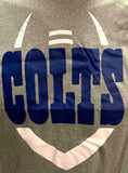 Nike Dri Fit Men's Indianapolis Colts Football Gray Short Sleeve Shirt NFL