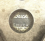 Buck 3662 6" Inch 6 Jaw Adjustable Lathe Machinist Chuck Buck Chuck