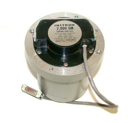 INSTRON TENSION TRANDUCER LOAD CELL 2000 GRAM  MODEL  2511-102