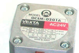 Vexta Oriental Motor  OCSM-0201A  AC Stepper Motor  72 RPM 24 VAC 60 HZ 10 uF