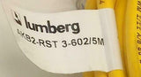 New Lumberg  AKB2-RST  3-602/5M  Sensor Splitter Cable 5 Meter 4 Amp 250 VAC