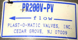 Plast-O-Matic Valves Inc. PR200V-PV Differential Pressure Regulator 2"