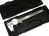 Mitutoyo 6" /150MM Dial Vernier Calipers 505-626-50 w/Case