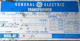 General Electric GE 9T58B75 Transformer 3.0 KVA 1 Phase