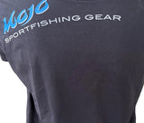 Mojo Sportfishing Gear Men's Black Short Sleeve Shirt Size Large