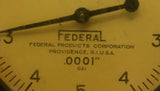 Federal D21 Jeweled Bearing Dial Indicator .0001" Range