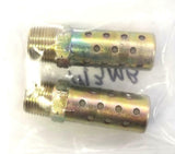 New Numatics M3MB Pneumatic Silencer 3/8" BSPT Metal (Lot of 2)