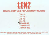 Lenz 5064-60 Heavy-Duty Line Replacement Filter (5 Available)