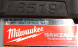 Milwaukee 6519-30 Reciprocating Sawzall Kit 12A 120V 1-1/8" Stroke