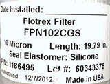 General Electric GE FPN102CGS Flotrex Filter 10 Micron 19.79in 1186495