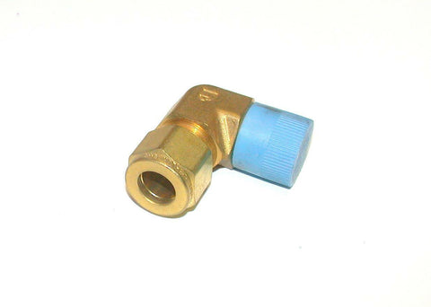 NEW PARKER CPI SERIES BRASS  COMPRESSION FITTING ELBOW 3/8 NPT 1/2 TUBING