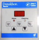 Donaldson Torit Delta P Control Panel Box Dust Collector High/Low Alarm Setting