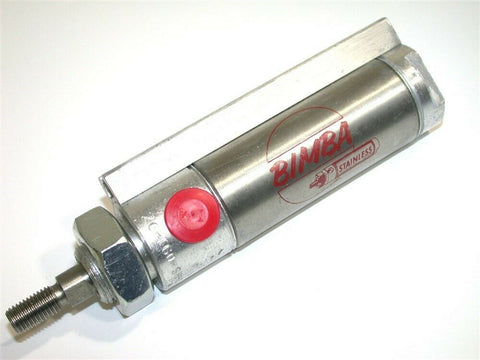 BIMBA 1" STROKE STAINLESS AIR CYLINDER MRS-091-DZ NEW