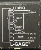 Banner LT3PIQ L-Gage Proximity Sensor Laser 670nm 0.5mW