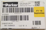 Parker E131K03 3- Way Valve (2 Available)