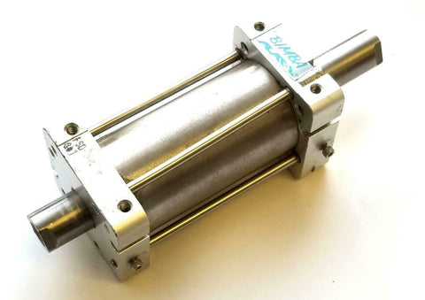 Bimba FSD-09-2 Flat-1 Double End Pneumatic Cylinder 1-1/16" Bore 2" Stroke