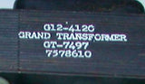 Grand Transformer  G12-412C  Industrial  Control Transformer