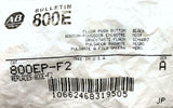 Allen Bradley AB 800EP-F2 Black Flush Push Button (4 Available)