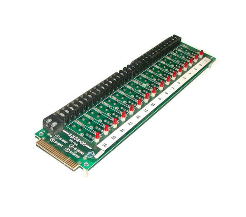 OPTO 22   PB16A   I/O RELAY   CIRCUIT BOARD MODULE 16 POSITION