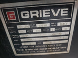 Grieve B1H-1200 High Temperature Walk In Oven 1200°F 96 CuFt 880k BTU