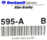 Allen Bradley 595-A Auxiliary Contact Ser B Sizes 0-5 HD 600VAC Max (Lot of 5)