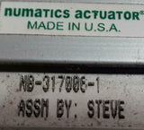 Numatics Actuator NB-317008-1 Pneumatic Rotary Actuator