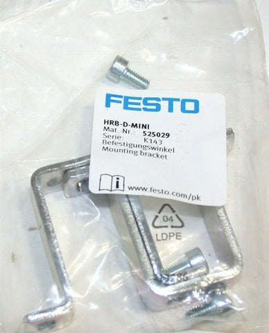 Up to 3 New Festo HRB-D-MINI Mounting Brackets 525029