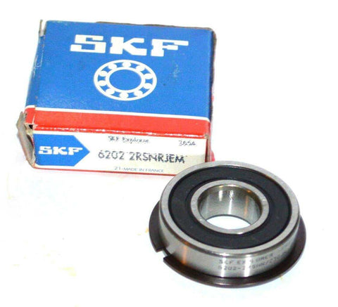 NEW SKF 6202 2RSNRJEM DEEP GROOVE BEARING 15 MM X 35 MM X 11 MM