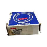 NSK 6203ZZ Single Row Ball Bearing 17mm X 40mm X 12mm