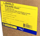 Square D LJB490LO Oil Tight Wireway Square-Duct