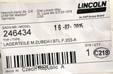 Lincoln 246434 Bearing & Seal Kit