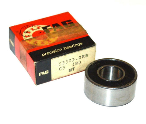 FAG S3503.2RS DOUBLE SEALED BALL BEARING 17 MM X 40 MM X 0.6875"