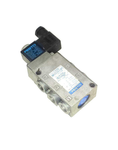 Festo  12 618  MFH-5-1/4-S-NPT  Solenoid Valve 220/240 VAC 12/9 VA